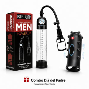 Combo 2: Combo Power Couple – Bomba de Vacío + Anillo Vibrador para Parejas