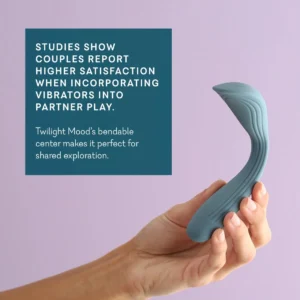 Twilight Mood – Vibrador flexible de un solo lado