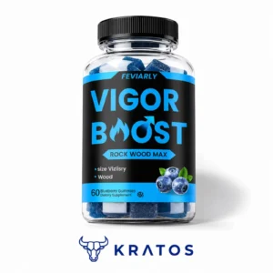 Vigor Boost Rock Wood Max – Potenciador masculino en gomitas