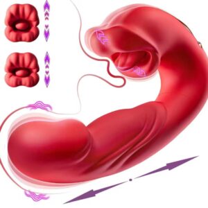 Vibrador Punto G con Boca Móvil y Doble Vibración