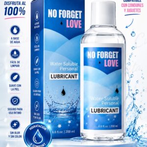 Lubricante Íntimo No Forget Love Base Agua 200 ml