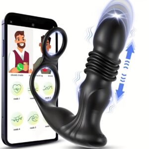 PULSE DRIVE – Estimulador Prostático con Empuje + Vibración por App