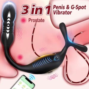 NEXUS X3 – Anillo Vibrador con Empuje por App