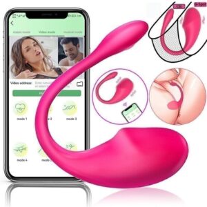 Violet App – Vibrador con app de 10 modos
