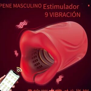 Masturbador Masculino VORTEX LINK – Vibración por App