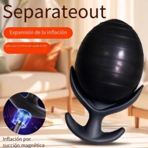 POMPX – Tapón Anal Inflable con Inflado Magnético