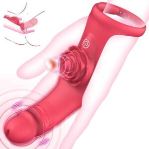 DUALIX – Dedal Vibrador Doble para Punto G y Punto C